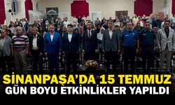 Sinanpaşa’da “Zaferin Adı Türkiye” Programları Gerçekleştirildi