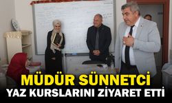 Yaz Kurslarına Yerinde Ziyaret