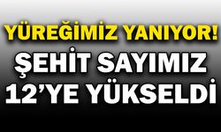 Pençe-Kilit Harekâtı Bölgesinde Şehit Sayısı 12’ye Yükseldi