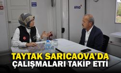 Milletvekili Taytak, Yangın Bölgesindeki Son Durumu Yerinde Takip Etti