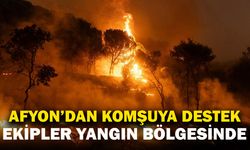 Afyonkarahisar Belediyesi’nden Eskişehir’deki Orman Yangınına Destek