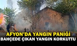 Afyonkarahisar'da yangın paniği