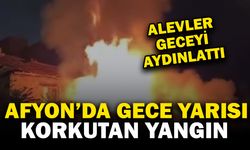 Afyonkarahisar'da Korkutan Yangın