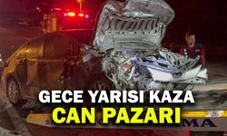 Otomobillerin Çarpıştığı Kazada 1 Kişi Öldü, 2 Kişi Yaralandı