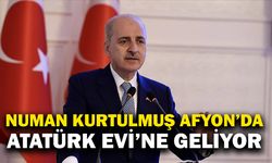 TBMM Başkanı Kurtulmuş, Afyonkarahisar'a geliyor