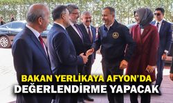 İçişleri Bakanı Yerlikaya Afyonkarahisar’da Karşılandı
