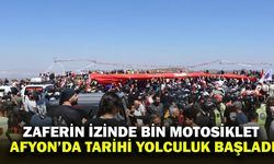 Zaferin İzinde Bin Motosiklet: Afyon’da Tarihi Yolculuk Başladı
