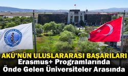 AKÜ, Erasmus+ Programlarında Türkiye’nin Önde Gelen Üniversiteleri Arasında
