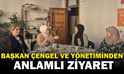 Başkan Çengel ve Yönetimi Karahisar Kadın Platformunu Ziyaret Etti
