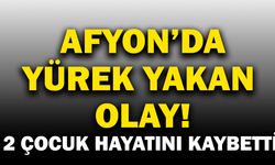 Afyonkarahisar’ın İhsaniye İlçesinde Gölete Giren 2 Çocuk Hayatını Kaybetti