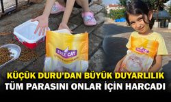 6 Yaşındaki Duru’dan Sokak Hayvanlarına Duyarlı Dokunuş