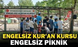 Engelsiz Yaz Kur’an Kursu Öğrencilerine Piknik Etkinliği