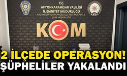 Dinar ve Evciler’de Kaçak Tütün Operasyonu: 2 Şahıs Hakkında İşlem Başlatıldı
