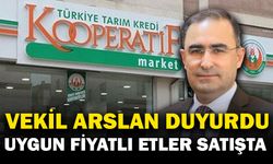 Milletvekili Hasan Arslan: “Et ve Süt Kurumu Ürünleri Uygun Fiyatla Raflarda”
