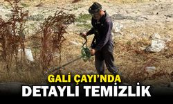 Gali Çayı’nda Detaylı Temizlik Çalışması Başlatıldı