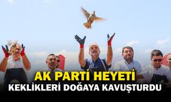 Büyükkalecik’te Keklikler Doğaya Salındı