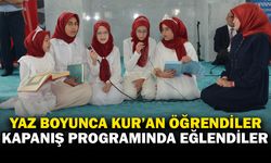 Yaz Kur’an Kurslarının Kapanışı Coşkuyla Gerçekleştirildi