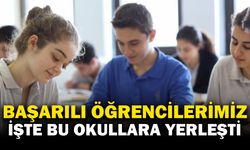 Afyonkarahisarlı Başarılı Öğrenciler Prestijli Liselere Yerleşti