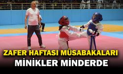 30 Ağustos Zafer Haftası Taekwondo Minikler Müsabakaları Coşkuyla Tamamlandı