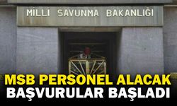 MSB Bilişim Personeli Alacak: Başvurular Başladı