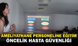 Afyonkarahisar Devlet Hastanesi’nde Ameliyathane Personeline Yerinde Eğitim