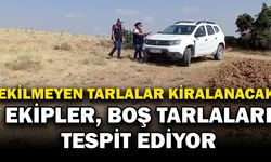 İşlenmeyen Tarım Arazileri Tespit Ediliyor