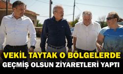 Milletvekili Taytak’tan Yangın Bölgesine Ziyaret
