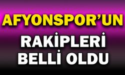 1923 Afyonkarahisarspor’un BAL Rakipleri Belli Oldu