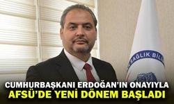 AFSÜ’nün Yeni Rektörü Prof. Dr. Adem Aslan Oldu