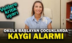 Okula Başlayan Çocuklarda Kaygı Alarmı