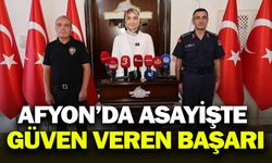Afyonkarahisar'da asayiş olaylarında güven veren başarı
