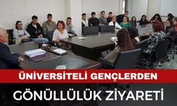 Şuhut MYO Öğrencilerinden Belediyeye Ziyaret