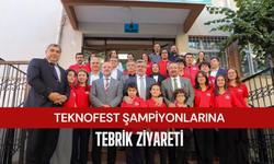 TEKNOFEST Şampiyonu Öğrenciler Tebrik Edildi