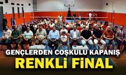 Afyon’da gençlerden coşkulu kapanış