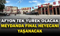 Zafer Meydanı’nda Milli Maç Heyecanı
