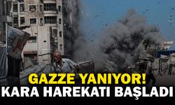 Gazze Yanıyor... İsrail, Gazze’ye Kara Harekatı Başlattı