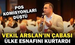 AK Parti Milletvekili Arslan’ın POS komisyonu itirazı karşılık buldu