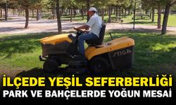 Şuhut’ta Yeşil Alanlarda Bakım Çalışmaları Sürüyor