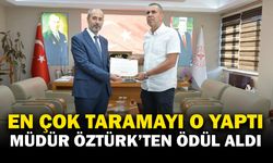Dinar’da en fazla kanser taraması yapan sağlık personeli ödüllendirildi