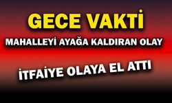 Afyonkarahisar’da Evde Panik Yaşandı... İtfaiye Olaya El Attı