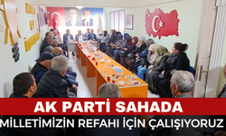 AK PARTİ’DE İLÇE DANIŞMA MECLİSLERİNE DEVAM EDİYOR