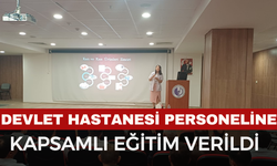 Afyonkarahisar Devlet Hastanesi Temizlik Personeline Kapsamlı Eğitim