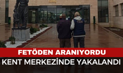FETÖ’den aranan şahsı polis şehir merkezinde yakaladı