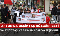 Afyonkarahisar’da Beşiktaş Rüzgârı Esti