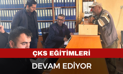 Afyonkarahisar'da ÇKS eğitimleri devam ediyor