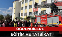 Bolvadin Belediyesi’nden Öğrencilere Eğitim ve Tatbikat