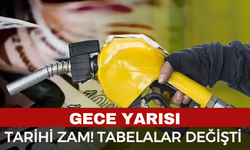 Akaryakıta Gece Yarısı Tarihi Zam: Motorine 3,04 TL Artış!