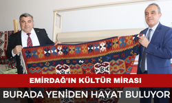 Emirdağ’ın Çömçeli Kilimi Yeniden Hayat Buldu