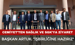BAŞKAN ARTUK: “KURUMLARLA EL ELE, HALK İÇİN ÇALIŞMAYA HAZIRIZ”