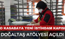 Kasabaya Doğaltaş Atölyesi Kuruldu